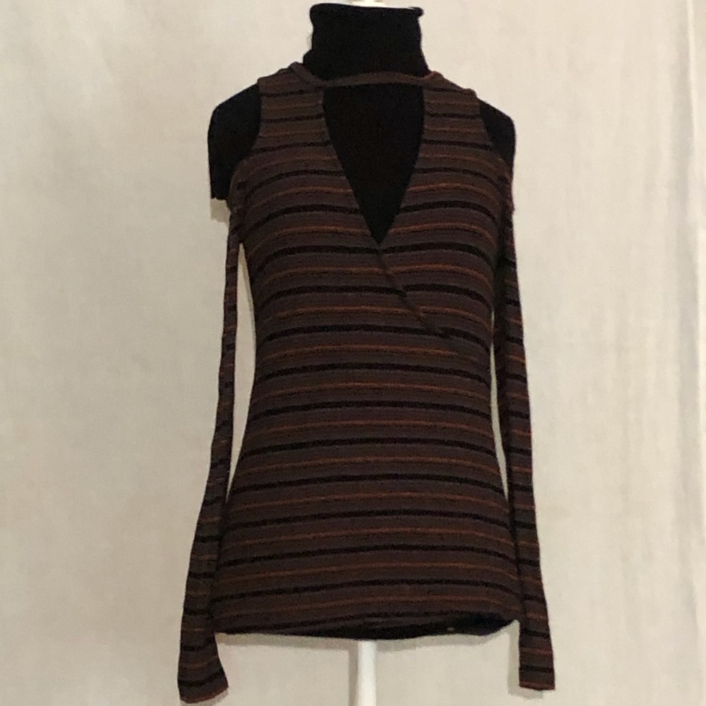 Harlowe & Graham Striped Top Sz Small/Medium